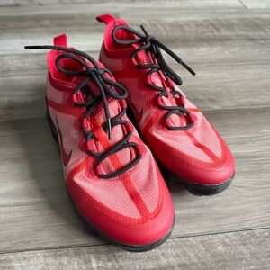 Nike Air Vapormax 2019 Varsity Red Youth 4Y Women’s Size 5.5